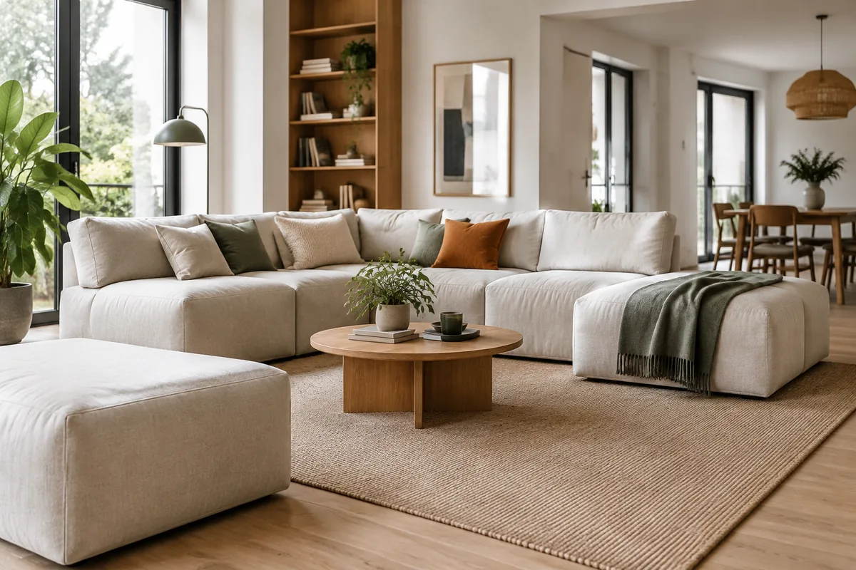 Comment choisir un canapé modulable pour aménager un salon évolutif ?