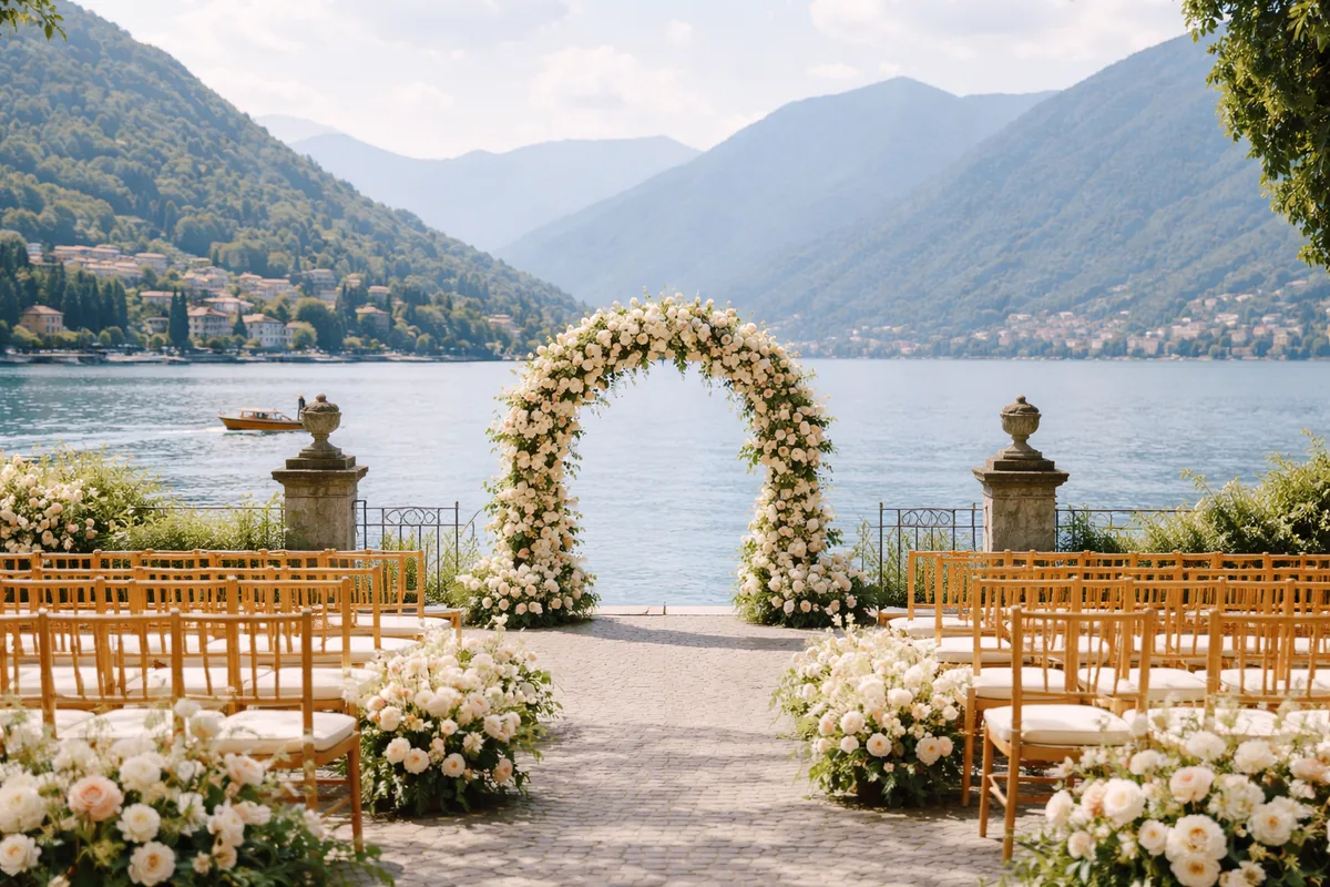 Comment planifier un mariage sur mesure au lac de Côme avec un budget modéré